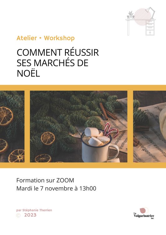 Workshop • Comment réussir ses marchés de Noël